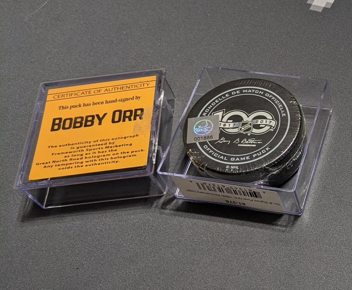Have Bobby Orr with COA, looking for Yzerman with COA... Come on friends, help me out!!!