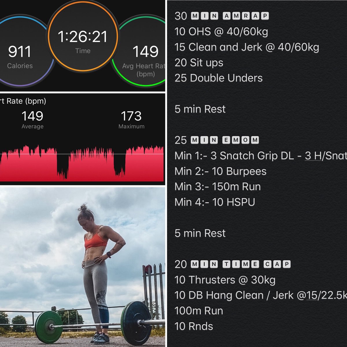 mel_haslam23's tweet photo. Worked off last nights Pizza π
β’
It was soooooooo good though π€€
β’
#fitness #cheatday #workitoff #sundaytraining #gottaearnit https://t.co/OY1no5V1JQ