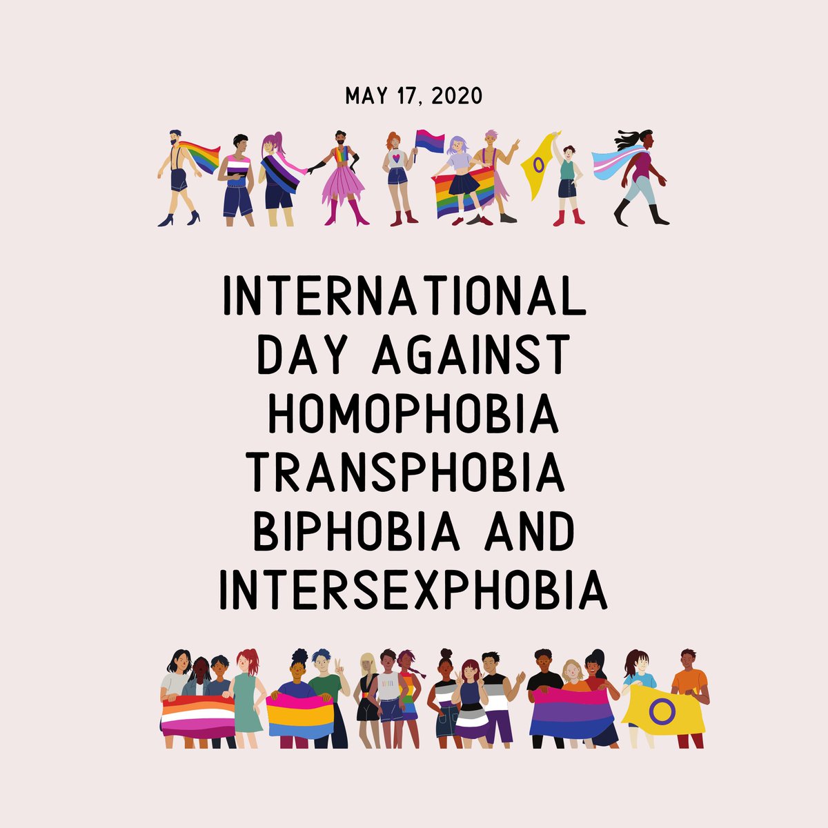 SheDecidesGFI's tweet photo. This International Day Against Homophobia, Biphobia and Transphobia we stand up and speak out for the rights of #LGBTQIA+ community to live in freedom &amp; safety. Without question.  
#IDAHOBIT2020 #BreakingTheSilence #IDAHOTB https://t.co/NyQ1Y0LRp4