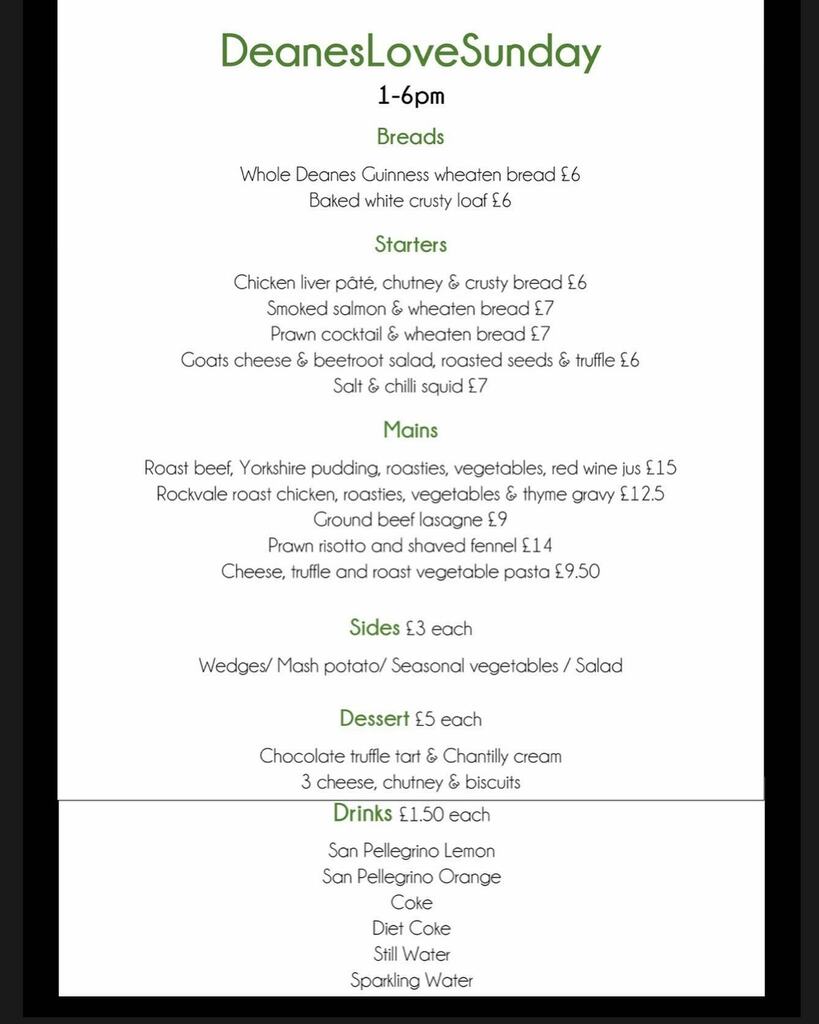 EatAtDeanes's tweet image. #DeanesLoveSunday #SundayRoast #WeCookForYou #HotFood #FineWine #lovesunday instagr.am/p/CASZmjihXcx/