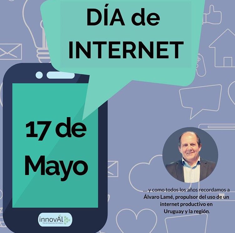 InnovALuy's tweet photo. 17 DE MAYO - DÍA DE INTERNET

Recordamos a Álvaro Lamé, propulsor de un Internet Productivo en Uruguay y la región.

Entrevista 2016👉https://t.co/w3FFb88u5Z :
-FUTURAS MODALIDADES DE TRABAJAR
- LEY DE TELETRABAJO 
-TELETRABAJO AUTÓNOMO como OPORTUNIDAD en TIEMPO DE CRISIS. https://t.co/R6cuXUapgF