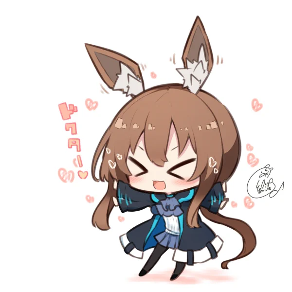 アピールするアーミヤ
#アークナイツ   #明日方舟 