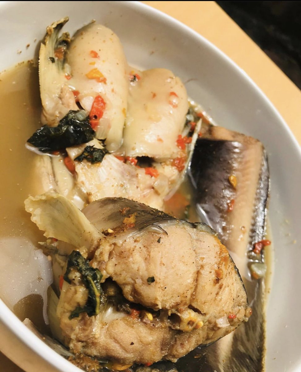 Catfish pepper soup or Assorted meat pepper soup?