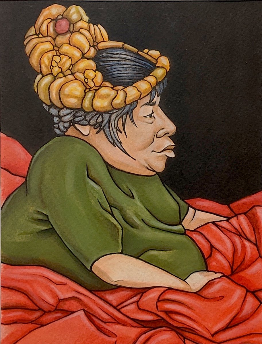 CamibaGallery's tweet photo. Art Weekly Highlighting ~ JP Canale ~ Marea Roja ~ 2011 ~ 19" x 15" ~ included in the current Studio Scene 4 exhibition #ArtWeekly #CAMIBAartWeekly #CAMIBAart #MareaRoja #GuatemalanArtist #GuatemalanArt #StudioScene #matriarch #matriarca https://t.co/XkgjXDbk3D https://t.co/YX8kdmLodX