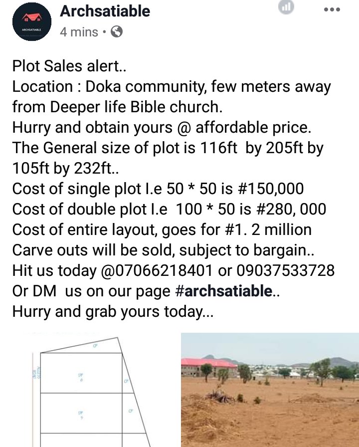 arc_ZICKS's tweet photo. Plots of land for sale... https://t.co/JLj5lWsBYp