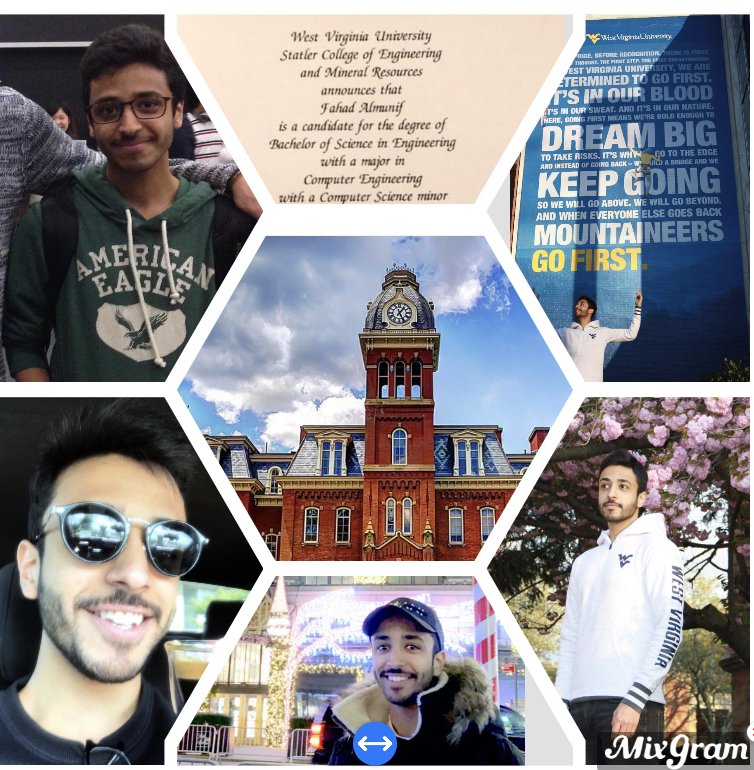 munifaa's tweet photo. #WVU20 #WVUgrad @FaAlmunif
أبني العزيز فهد بمناسبة 🎓 أهنيك بحصولك على شهادة البكالوريوس من جامعة WVU# وأسأل الله ان تكون عون لك على طاعته. كل الأماني والدعوة الى الله ان يحفظك و بالتوفيق.
شكرا ( مهندس فهد ) https://t.co/OQ4Aj0Eq6g