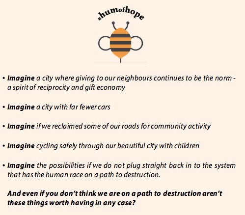 HUM OF HOPE-SUNDAY 8PM-HUM FOR 2MINS-A QUIET RESISTANCE.