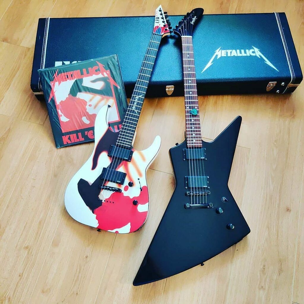 What’s your favorite track from KILL ‘EM ALL? 📸: @guitar_hetfan 😈
.
.
.
#guitarofthrones #guitar_hetfan 
#kill287 #grassroots #guitars
#GuitarPorn #Metallica #music
#mff #metallicafans #metclub 
#guitarist  #metallicafamily
#espguitars #guitaroftheda… instagr.am/p/CASUhQ4HHH7/