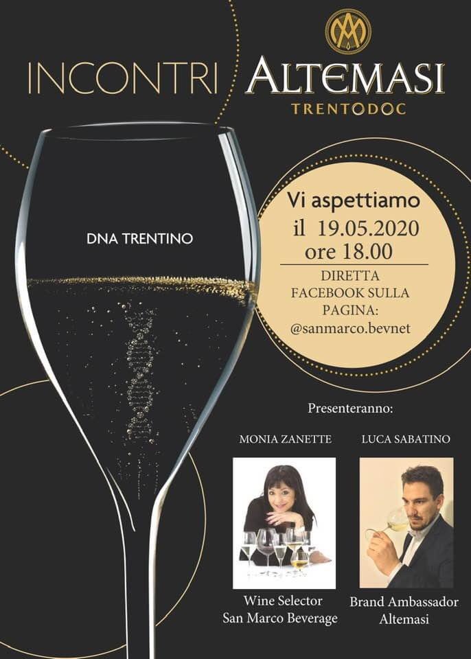 moniawine's tweet photo. STOP ALLA TRISTEZZA! 
GLI OCCHI DEVONO RITORNARE #sparkling ! 
🥂MARTEDÌ ORE 18.00
#direttafacebook #sanmarcobeverage #aperitiviamo #trentodoc #altemasi 
- il carattere #riservagraal 13
-Millesimato16 
-di moda il ROSÈ 
#sanmarcobevenet https://t.co/mcXCFbaCCO