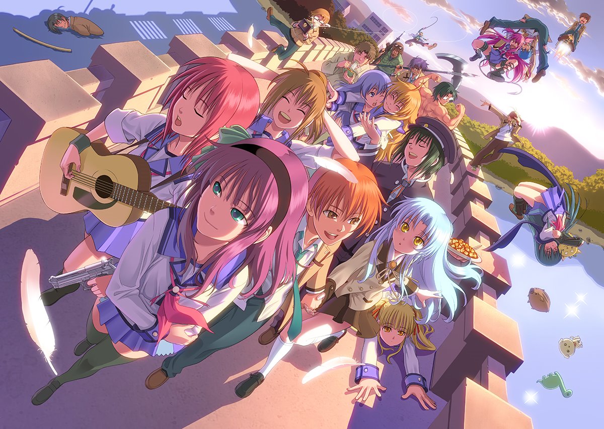 白狼 蒼囲空lineスタンプ販売中 على تويتر Angel Beats がトレンドにあがっている 即売会の人生初二次創作参加がangel Beats でした 感慨深い Edの Brave Song めっちゃ好きだった Angel Beats