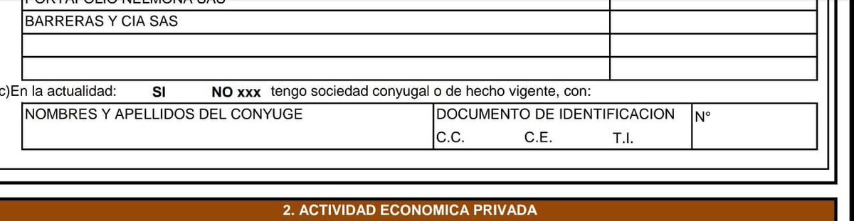 Ani Abello (@aniabello_r) on Twitter photo En la información de bienes y rentas de la página de la Función Pública, Roy Barreras dice que no está casado pero para su esposa sí lo están ¿por qué? #LosSociosDeRoySon En la información de bienes y rentas de la página de la Función Pública, Roy Barreras dice que no está casado pero para su esposa sí lo están ¿por qué? #LosSociosDeRoySon