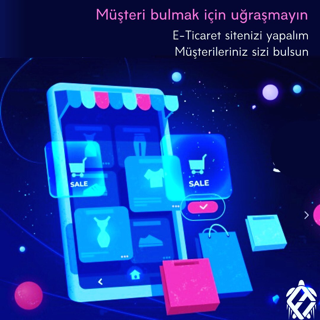 fastturtlesnet's tweet photo. E-Ticaret sitesi kullanarak müşterileri sitenize çekmek, fiziki işinizi dijitalde de sürdürmek mi istiyorsunuz ? Bizimle iletişime geçin kendi E-Ticaret sitenizi oluşturalım, ürünlerinizi satmaya başlayın!
#ecommerce #eticaret #Website #Webdesign #webdevelopment https://t.co/k3coexg4nM