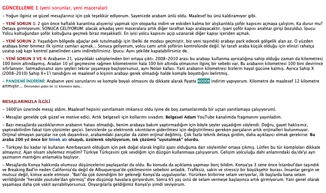 BelgeselAdam's tweet photo. Sevgili Ford Ka severler. Size 1 iyi 4 kötü haberim var. Arabanın fiyatı düştü, iyi haber bu. İlanı güncelledim. Kısa Özet: Bu araba 200 yıl önce bir binek atı olsaydı, üzülerek söylüyorum, tek çözümü "uyutulmak" olurdu. Link: https://t.co/lAoCzyO2yS https://t.co/0XU9Ay4FLo
