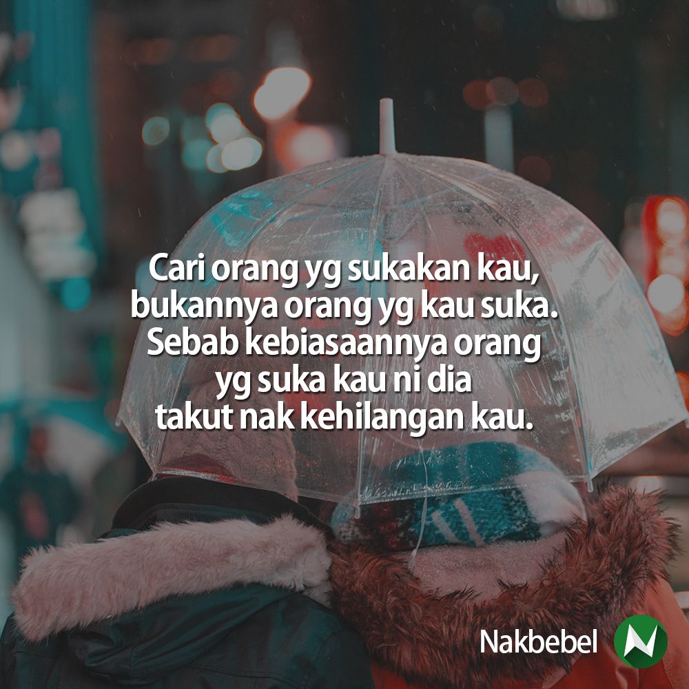 nakbebel's tweet photo. Perasaan suka dia sama mcm kau | Follow @santapanhidup untuk quote-quote kehidupan https://t.co/fdq0jfyc8Q