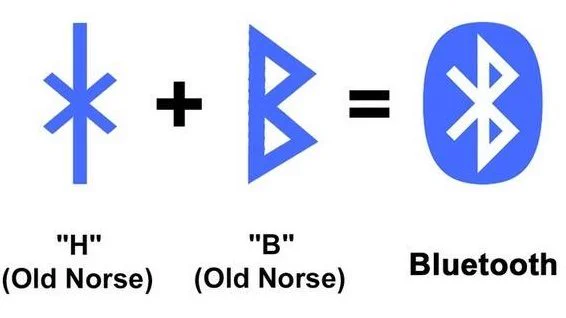 Bluetoothのロゴと名前の由来！ハーラル王と青歯王の組み合わせだったwww
