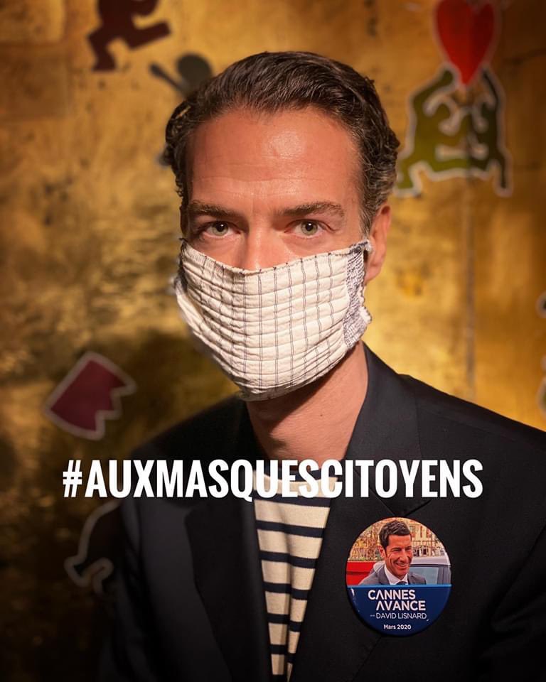 Yann_Lerat's tweet photo. 📸 Alon Assouline - Studio Sabralon #Cannes #CotedAzurFrance
#AuxMasquesCitoyens 😷🇫🇷

Avec un masque #MMERCI et un 😉 à @davidlisnard de @villecannes pour remercier toute la collectivité qui nous aide tous les jours à nous rendre la vie plus facile ❤️ https://t.co/hxNQPnaC7y
