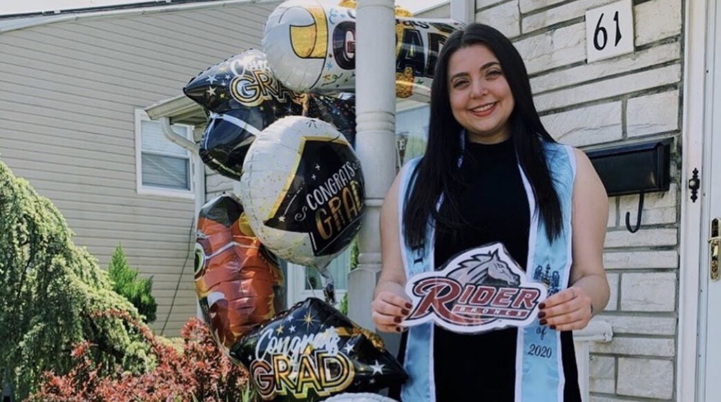 RiderUniversity's tweet photo. Though we couldn’t gather in person, our Broncs went all out to commemorate their original Commencement date during our virtual celebration yesterday! We can’t wait to see you on Nov. 1! #Rider2020
#GoBroncs https://t.co/nbl9CQ77jY