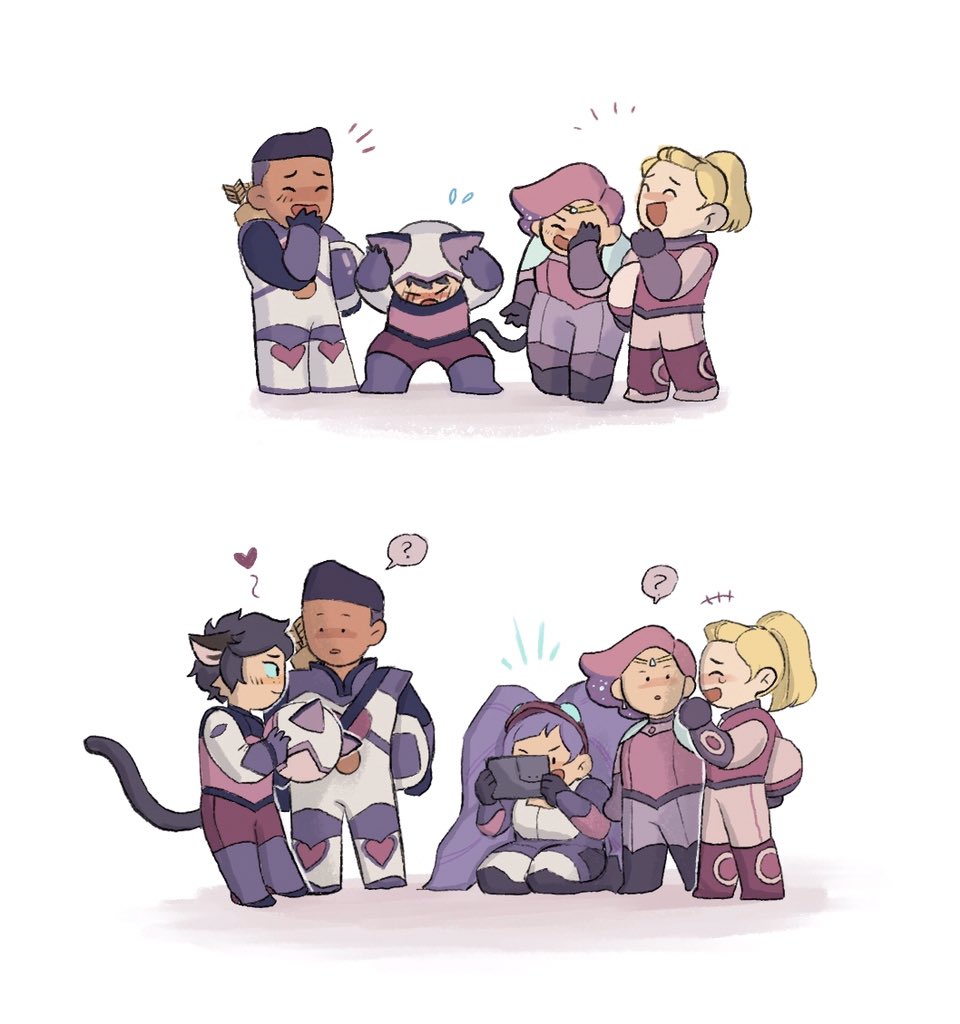 yeam6_6's tweet photo. ⚠️쉬라 스포⚠️

귀여웠던 장면

#SheRaSpoilers #catradora #SheRa https://t.co/LZqrm562PD