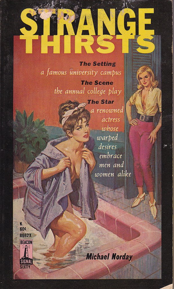 Lesbian Pulp Bot tweet media