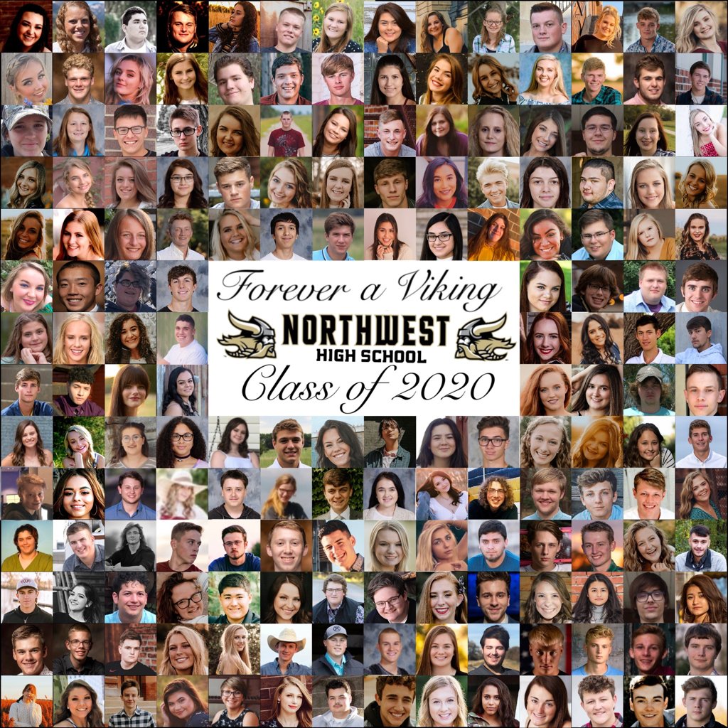 VikingsNW's tweet photo. Congratulations to the NWHS class of 2020... We can’t wait to celebrate your graduation on July 19, 2020. #ginwvikings https://t.co/O2hzgVOW5q