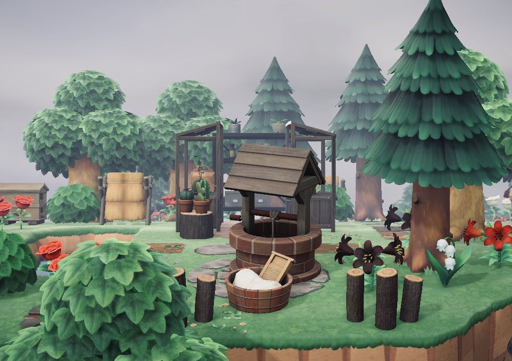 fireruby9's tweet photo. Secret garden thingzzzz🌿🥀

#ACNH  #AnimalCrossingNewHorizions https://t.co/pYBtexzyyl