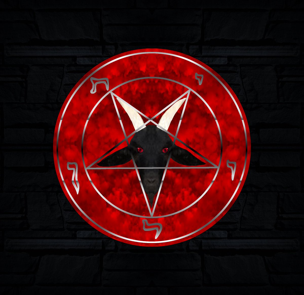 MichealVer's tweet photo. My first attempt at a realistic sigil of baphomet. #hailsatan https://t.co/sx6CHhKbFY