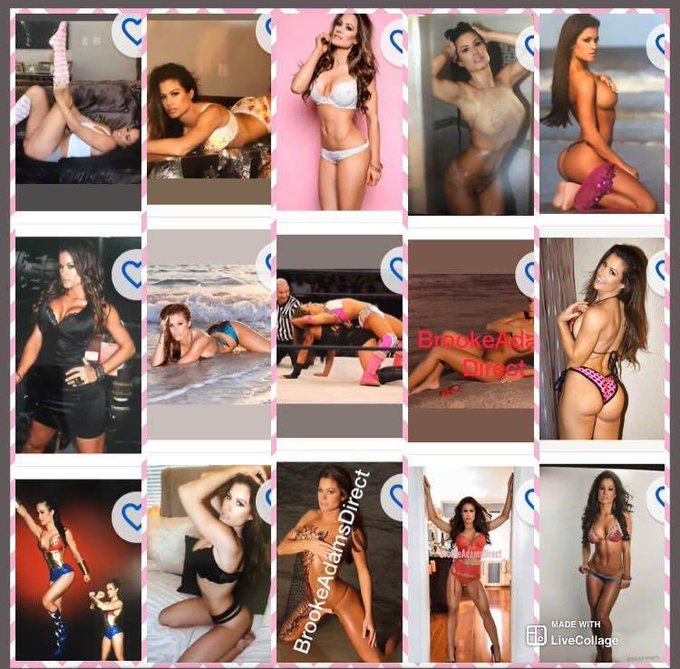 L13Promotions's tweet photo. Check out @RealBrookeAdams Brooke's online store for great signed photos, ring/photoshoot worn items, personal product &amp; 1 of a kind items https://t.co/Q1yCSrnAwn https://t.co/ZV8Sy3RSAi
