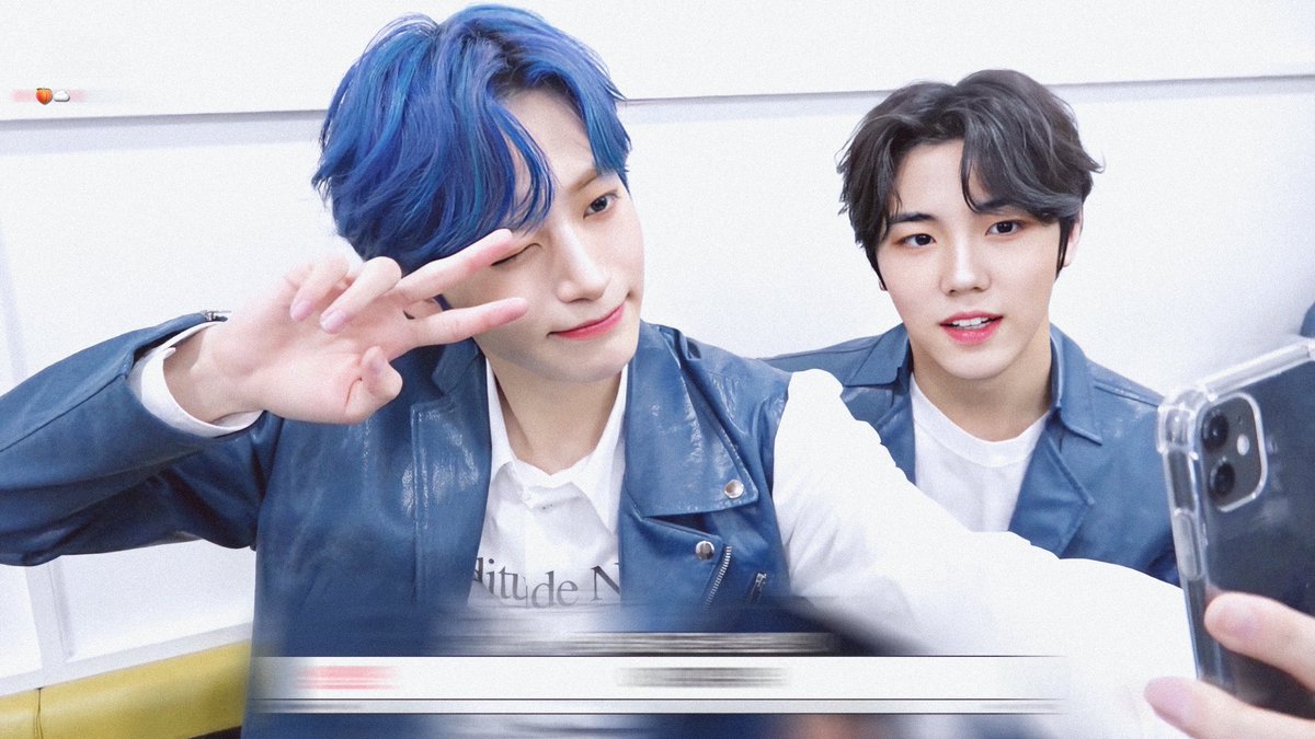 Mild_0205's tweet photo. 셀카도 예쁘게 잘 찍지 🥰💜

#CRAVITY #크래비티 #정모 #성민 https://t.co/OXSDl0j97F