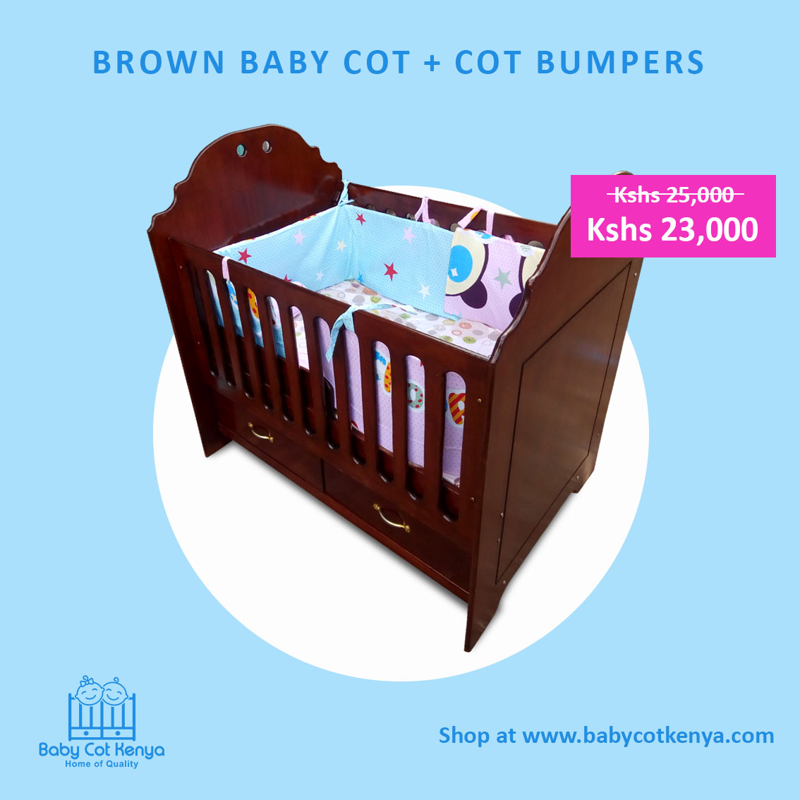 BabyCotKenya's tweet photo. A brown #babycot that would be perfect for the nursery & #cotbumpers for your baby's warm & cozy sleep.
Shop at https://t.co/33pUXdpFD8
Call/Whatsapp 0712676157 for quick order
Stay Home We'll deliver at your doorstep
#kidsfurniture #motherhood #fatherhood #parenthood https://t.co/cHNHoKkqwa