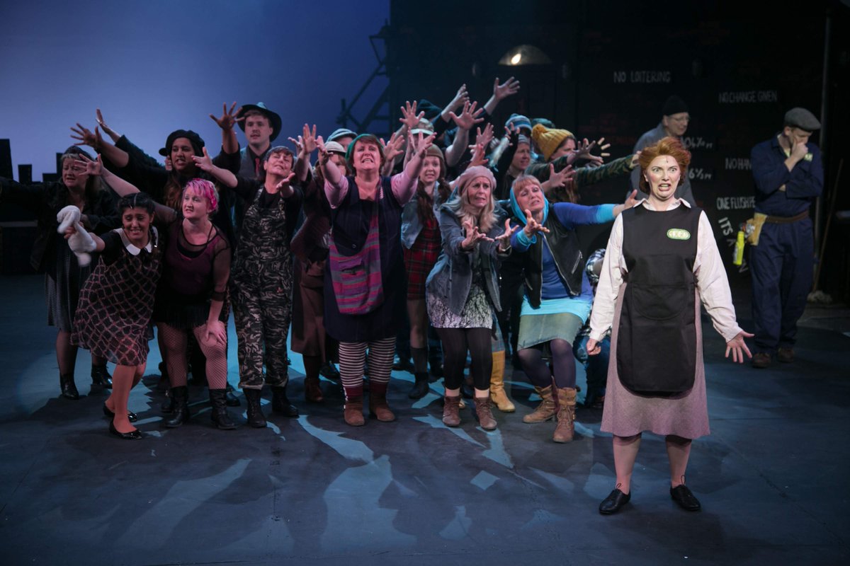 GlocMT's tweet photo. As today should have been the get in and band call for #BigFish, we're looking back at A LOT of our past shows.

This day in 2017 was also our opening night of #Urinetown 👇 https://t.co/oayZSHmjKn