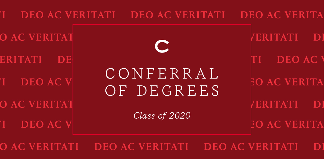 colgateuniv's tweet photo. Today we honor the Class of 2020. 

Although we cannot join together in-person, the Colgate community will still have a special moment today. 

Join President Brian W. Casey at 3 p.m. EST. https://t.co/QtophzGY1k

#Colgate2020 https://t.co/IoCx3GoE9a