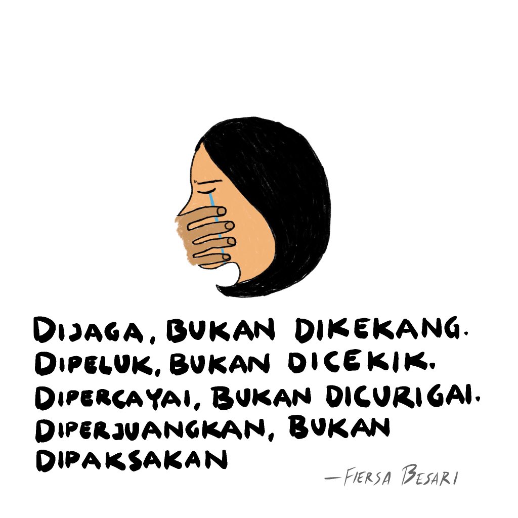 FiersaBesari's tweet image. Ini bukan ring tinju. Kekerasan bukan solusi