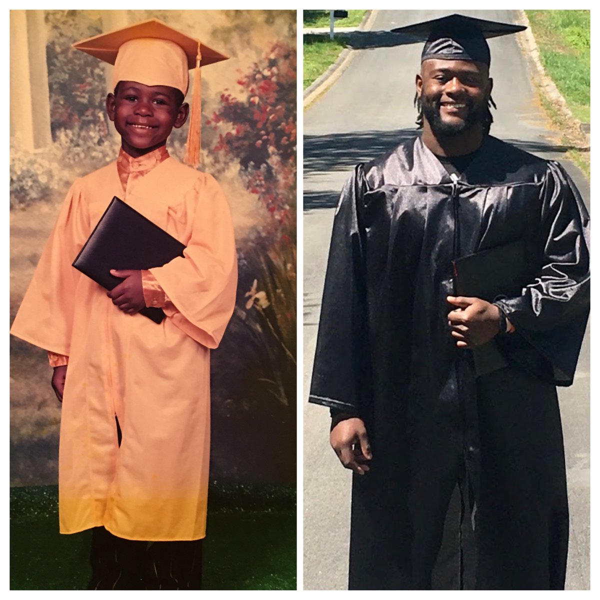 TeraWilson2's tweet photo. Yes sir @jirehwilson3 WOFFORD College c/o 2020 student athlete #41 🏈, motivator and leader stay focused on your journey; I‘m proud of you and love you ❤️ #keepstandingstrong #newchapter https://t.co/HBdmvGtfn9
