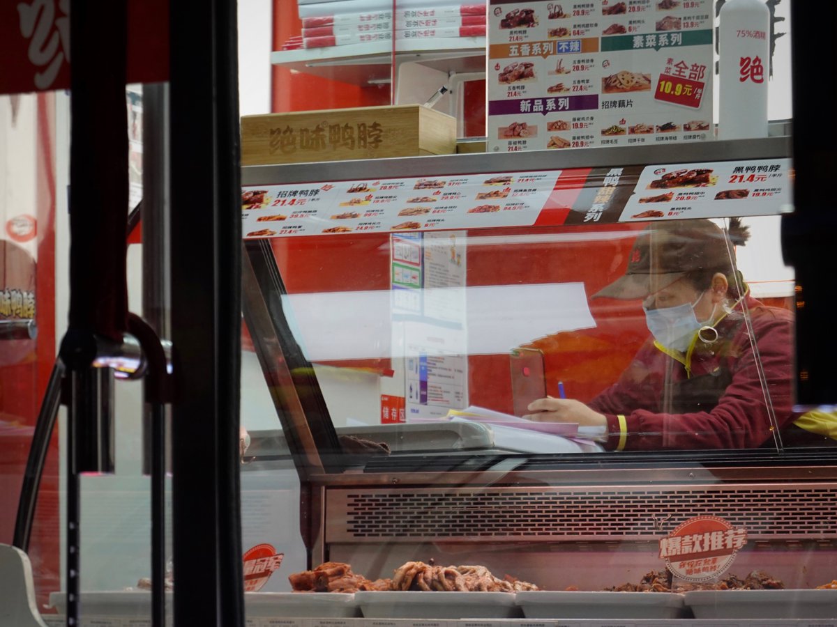 wanglai_yu's tweet image. When the world non-stop(small business 2)