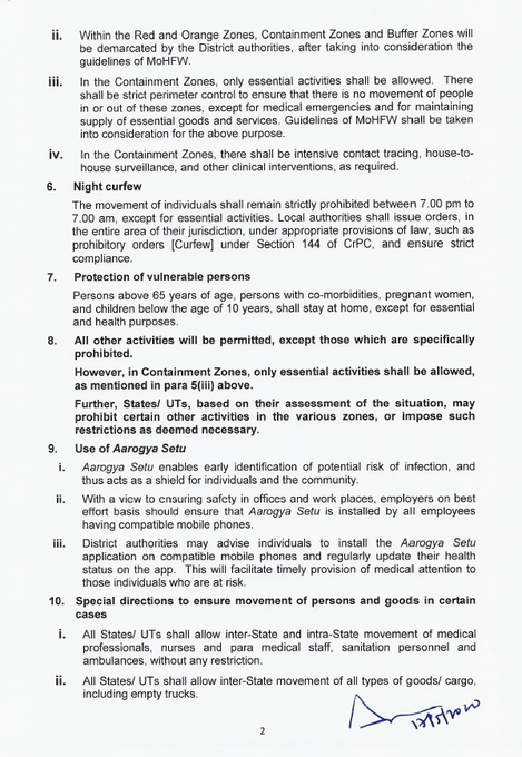 ndtv's tweet photo. Revised guidelines by Home Ministry for the fourth phase of #COVID19Lockdown till May 31. https://t.co/NWWaNLW1sM