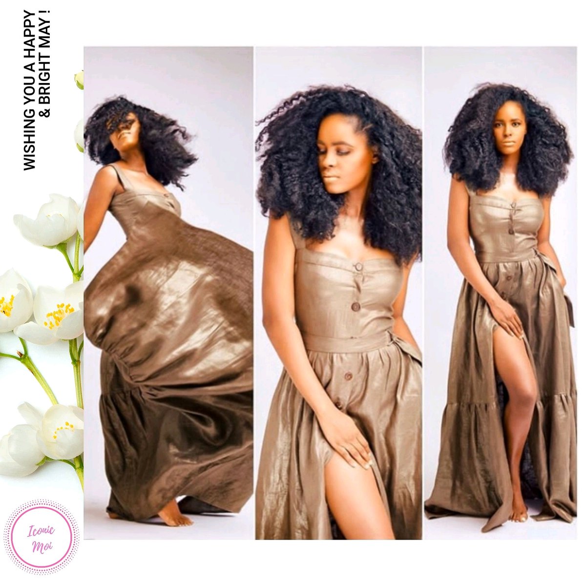 iconicmoi1's tweet photo. Show off your leg with glam ..⠀
⠀
Metallic linen maxi dress.⠀
⠀
Rep. Heritage with Love.⠀
⠀
#lagos #officiallindaikeji #tokemakinwa #madeinnigeria #nigeria #abujafashion #lagosfashion #wearnigerian #lagosdesigner #abujadesigner #iconicmoi #africanfashion #africanluxury https://t.co/rFNvtkp5Yg