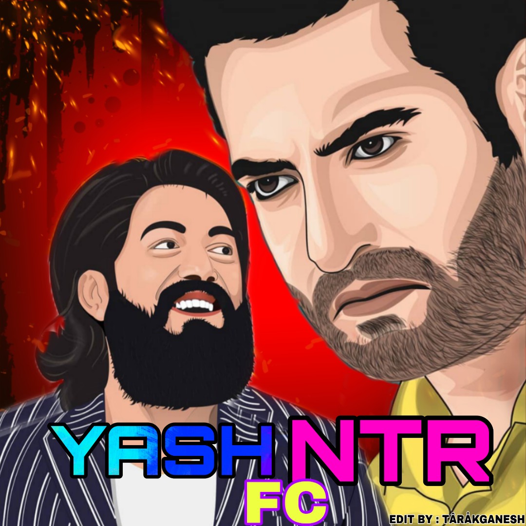 NtrYash9999's tweet photo. Happy To Launch The New Official Page Of Young Tiger #NTR &amp; Rocking Star #YASH Mutual Fans Club 😍❤️🤩

Follow and Support NTR - YASH Fc
Check out NTR - YASH ~ FC (@NtrYashFC)
#NTRBdayFestBegins 
#KomaramBheemNTR 
#NTRBirthdayTrendOnMay19th 
#KGFChapter2 #KGF2 #KGF https://t.co/xZBqYlQVHc
