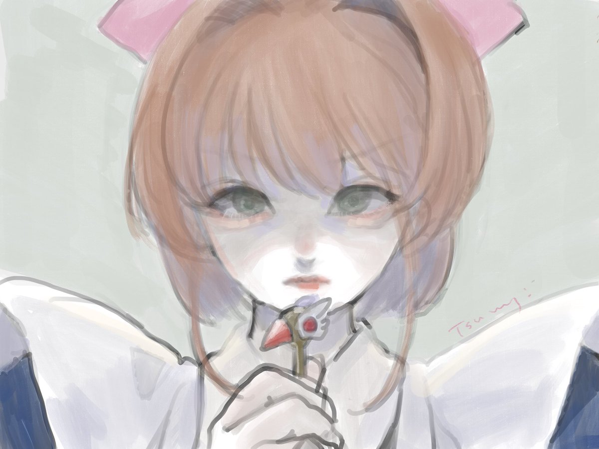 闇の力を秘めし鍵よ つむぎのイラスト
