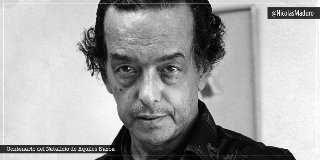 Celebramos el centenario del natalicio de nuestro Aquiles Nazoa, el eterno poeta del Guarataro que sigue en la sonrisa del pueblo humilde que defiende el humor por encima de las dificultades. En su honor, felicitamos a nuestros poetas y poetisas en el Día Nacional de la Poesía.