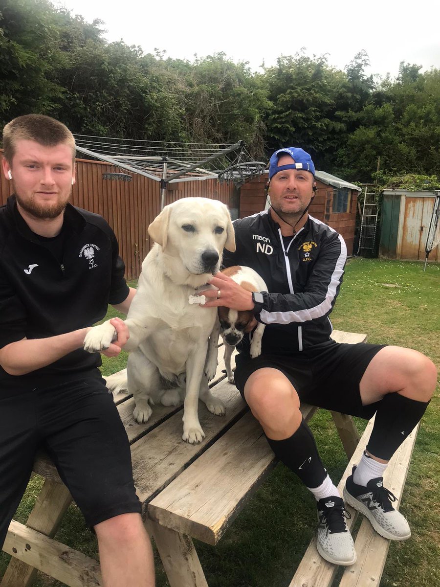 GoodwickUtd's tweet photo. We’ve done it! At 12:30 this afternoon we reached our target. Our total is 2,509.5 miles & it’s only Day 05! We are going to push until the 14 days are up. Every man and their dog have been out today getting the miles in and the Cardigan boys
#RoadToTheTreble
#ShalomHouse
🔴⚫️ https://t.co/mAc4mqZTtA