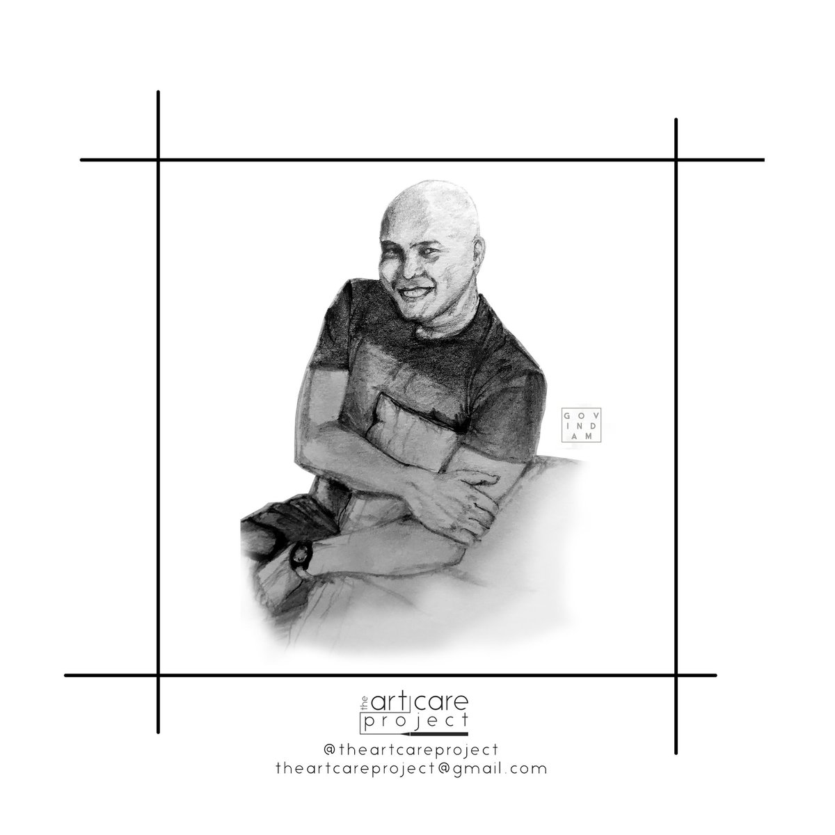 artcareproject's tweet photo. Thank you Akhlaque Ahmed for doing your bit for fighting hunger in Mumbai 

Sketch made by Govindam

Donate to @khaanachahiye &amp; send us a screenshot of the donation to theartcareproject@gmail.com to recieve a portrait! 

#create4cause #khaanachahiye https://t.co/thg8Zoy1tV