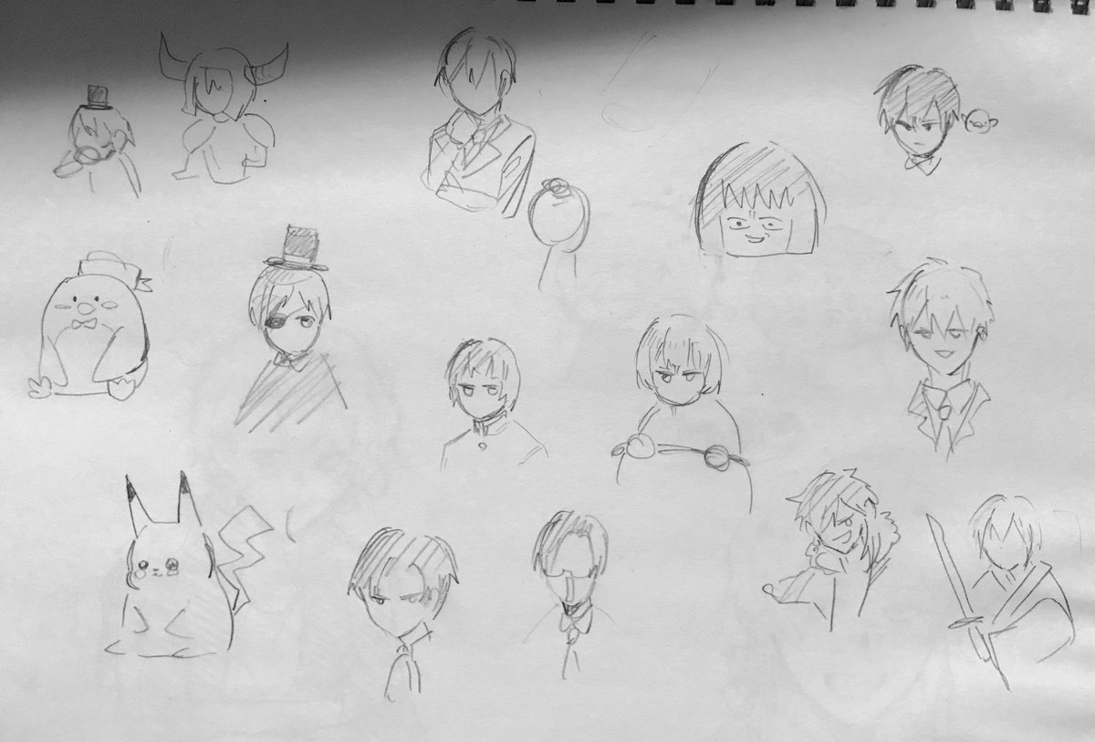 そういえばこのまえリモートお茶会した時にやったお絵描き大会の絵が謎すぎて笑っちゃうので見てほしい 