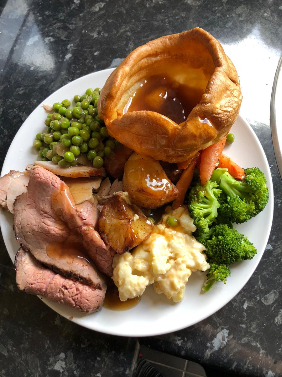 whitehartduff's tweet photo. Sunday roast heaven!👌😍

Our first Sunday carvey is all sold out.  If you are interested in our takeaway Sunday roast, please call us and pre order for next week. #whitehartathome @duffieldlife @Amber_Tesia @vpdd https://t.co/RrrWVmmXtR