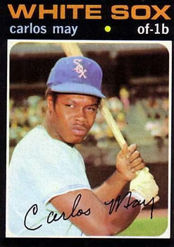  Happy Birthday to Carlos May.  Perhaps the only MLB player to wear his birthday on his jersey 