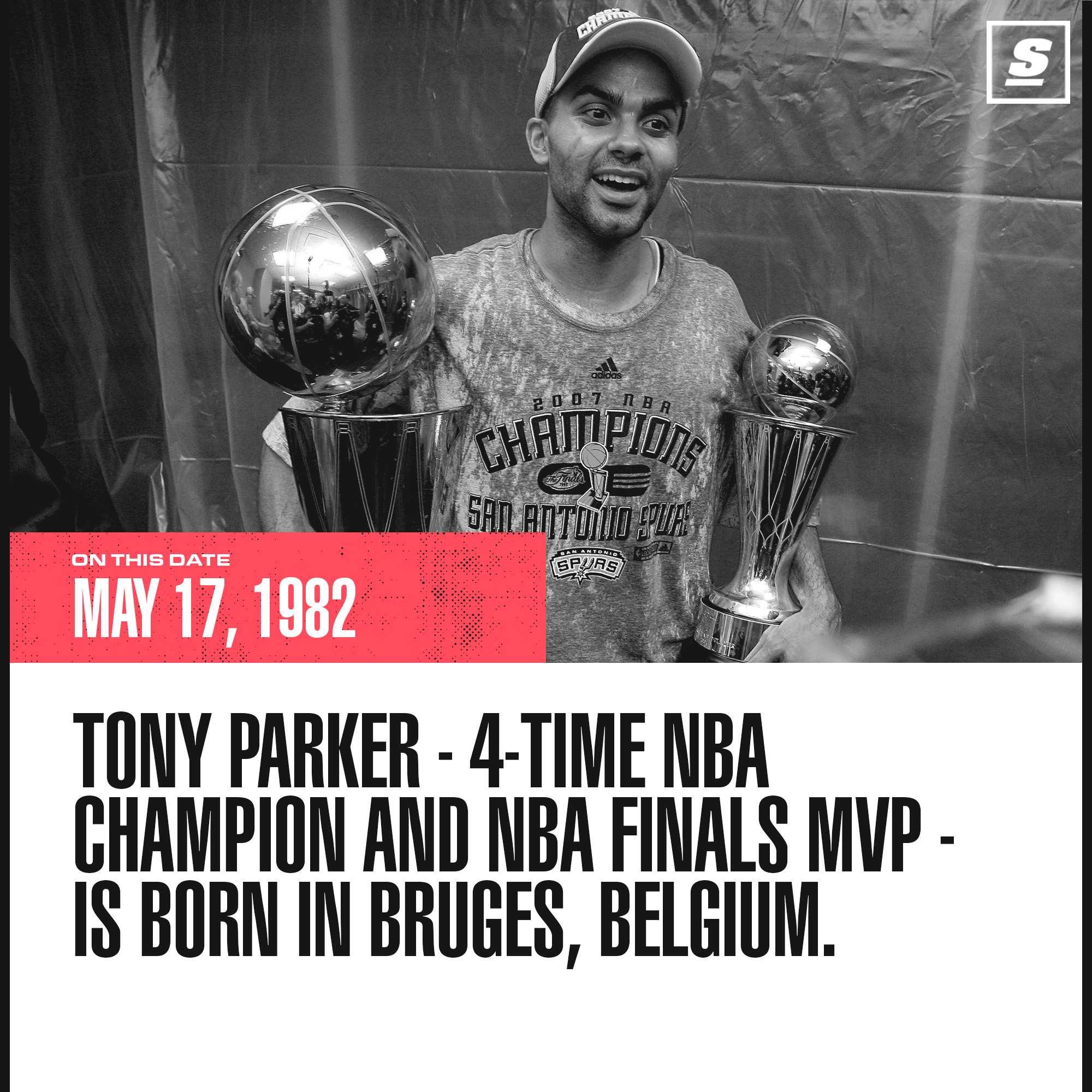 Happy 38th birthday, Tony Parker.  