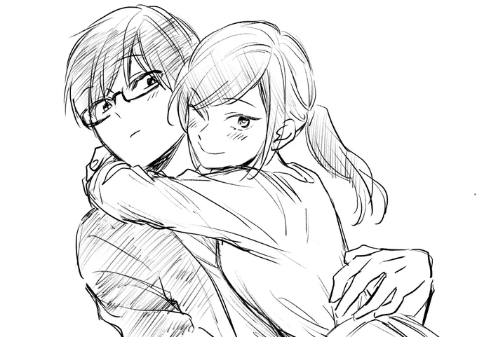中村と倉田らくがき 