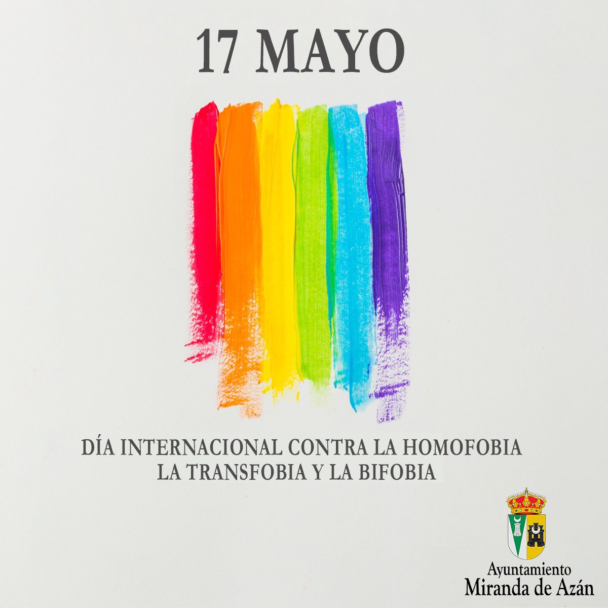 <a href="/AytoMirandaAzan/">Ayto Miranda Azan</a> con el #DiaInternacionalContraLGTBIfobia