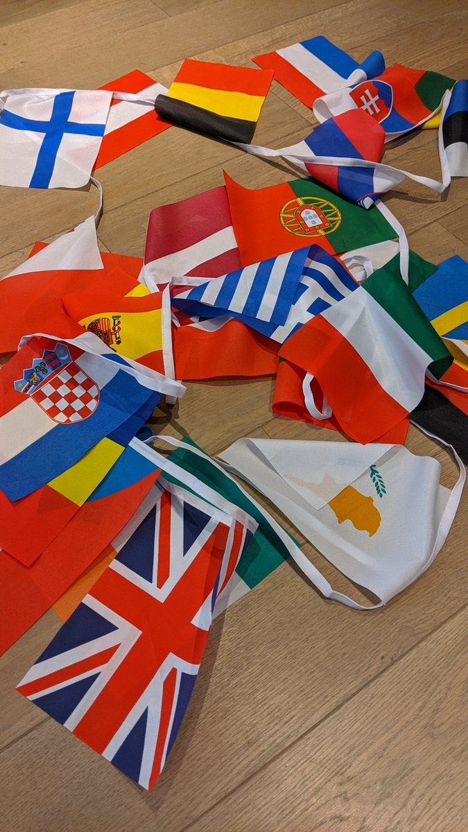 willrackham's tweet image. Bunting is down for another year.
#Eurovision