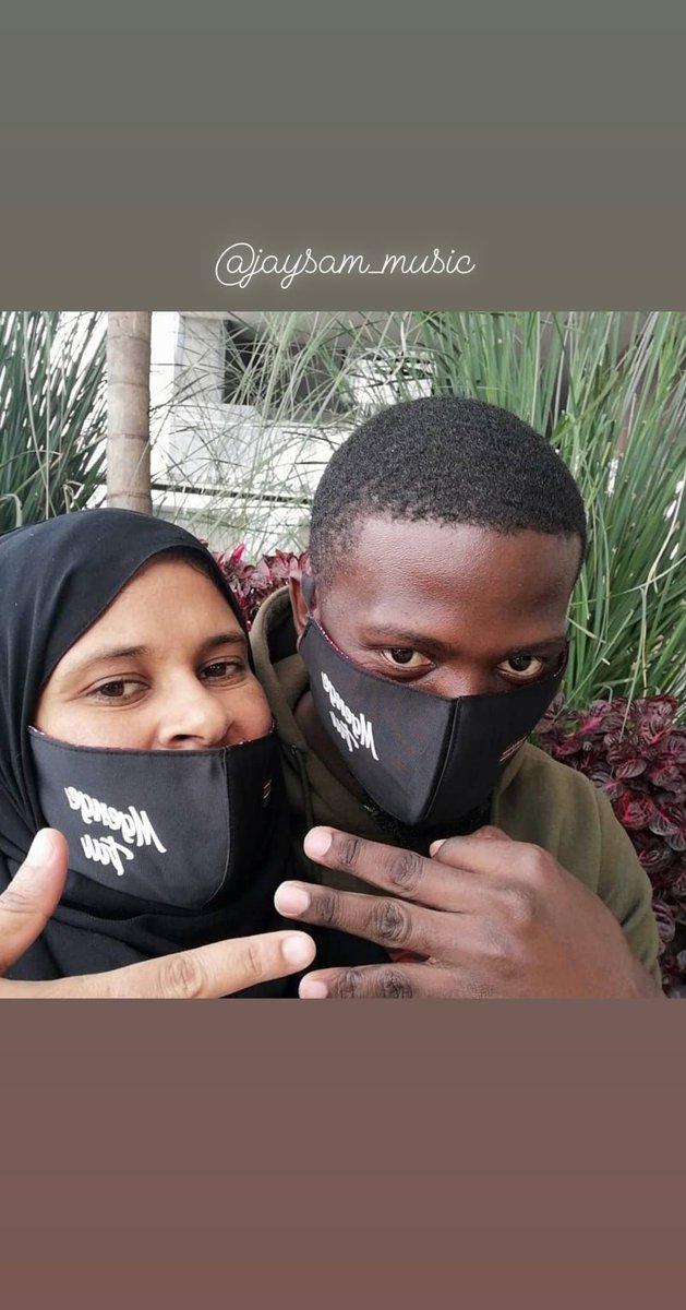 Noninimgenge2ru's tweet photo. His and Hers they bought 2 we donated 1 shukran sana @jaysam_music wewe #Mgengetrue kabisa #StayAtHome #OrJust #MaskUp https://t.co/3oMDKf24gQ