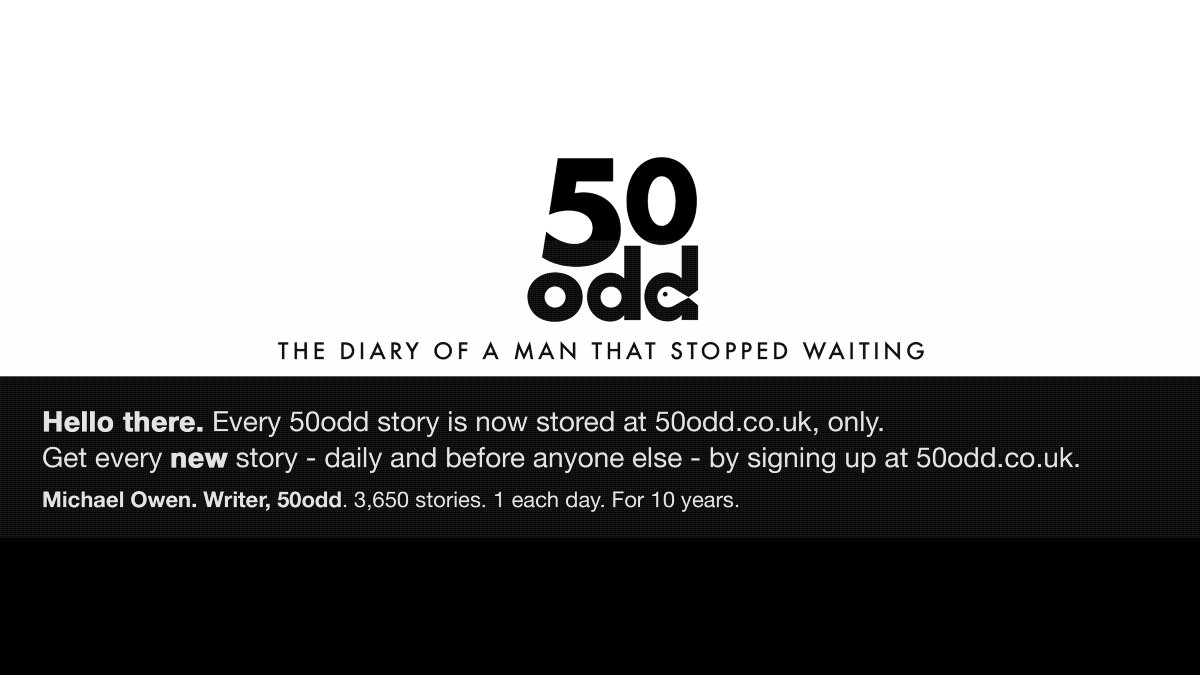 Being 50odd tweet media